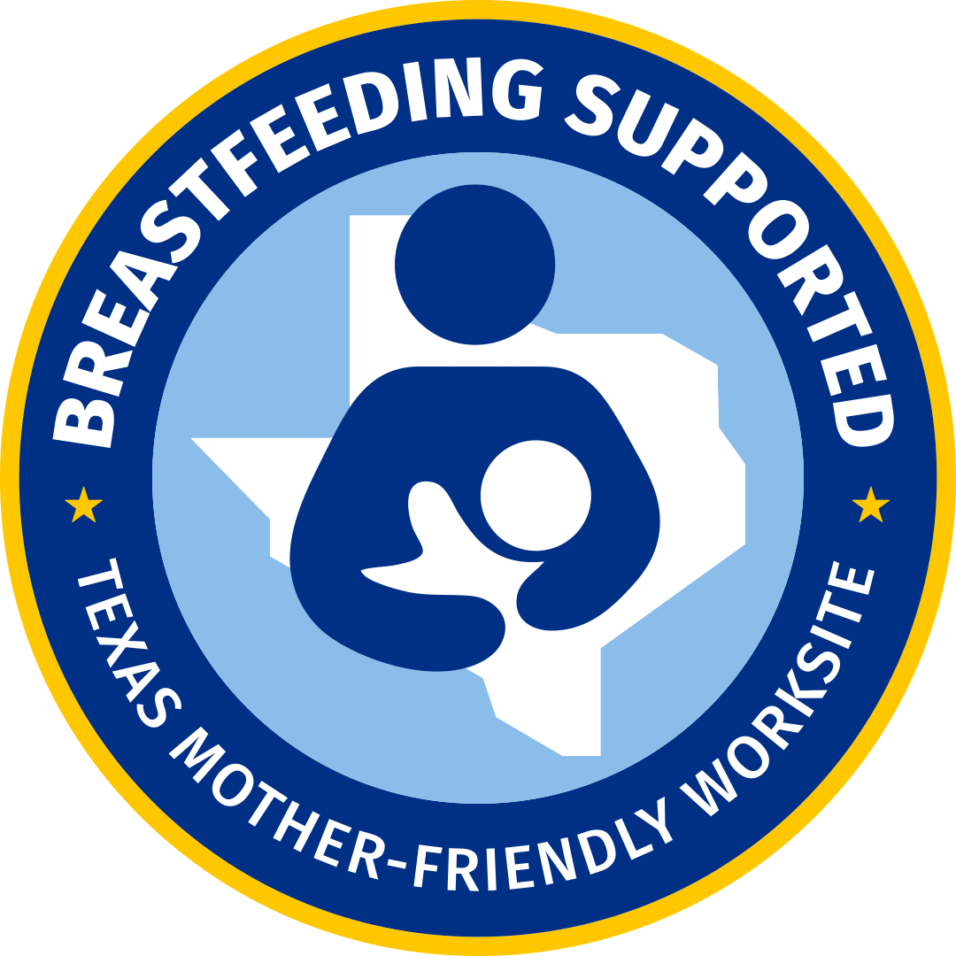 Mother-Friendly Worksite; Breastfeeding Supported logo