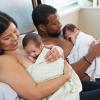 Mom and dad can both practice skin to skin.